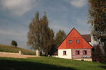 External view from entrance path